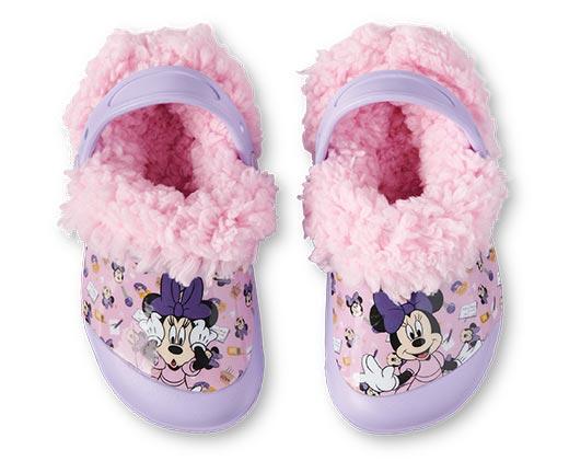 Licensed Toddler Character Warm Lined Clogs