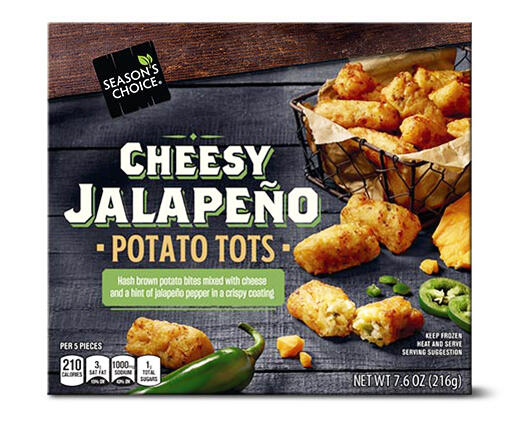 Season's Choice Cheesy Jalapeno or Loaded Tots