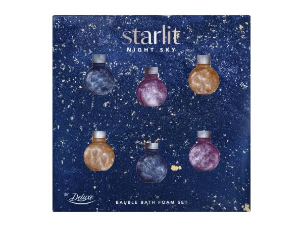 Deluxe Starry Night Lavender and Limeflower Foam Bubble Set