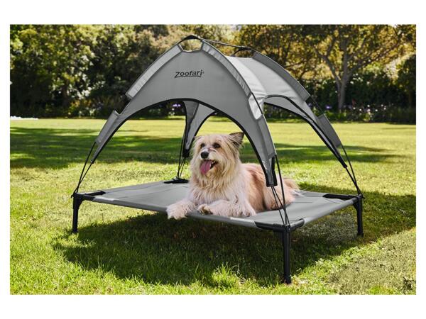 Zoofari Dog Bed with Sun Shade