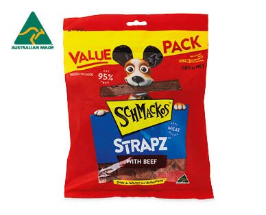 Beef Strapz 500g