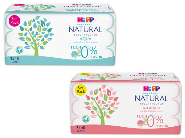 Hipp Babysanft Feuchttücher Natural