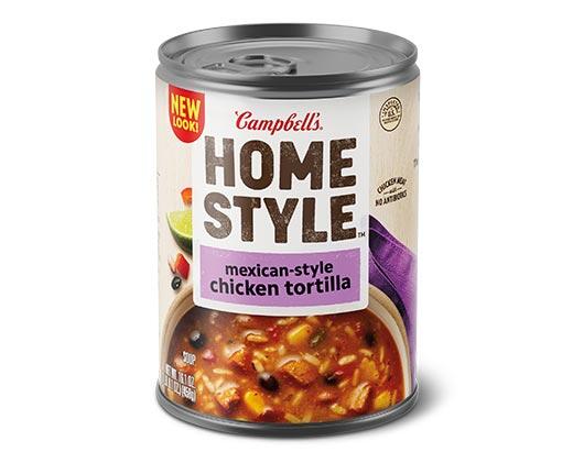 Campbell's Homestyle Italian Wedding or Chicken Tortilla Soup