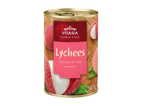 Peeled And Pitted Lychees