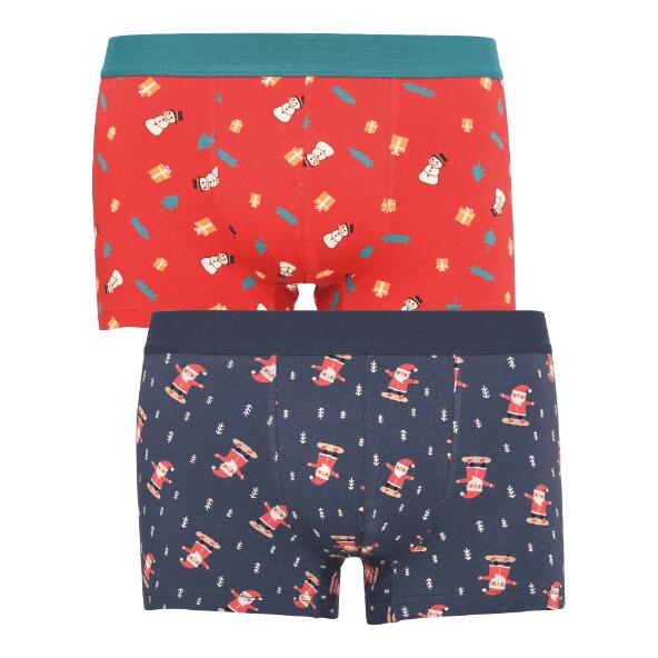 UP2Fashion(R) 				Weihnachtsboxershorts, 2 St.