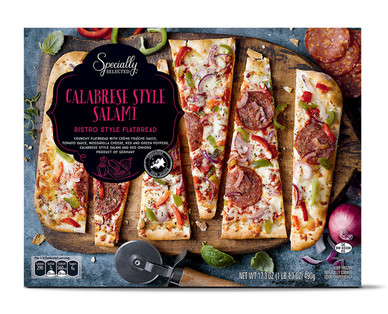 Specially Selected Bistro Style French Recipe or Calabrese Salami Flatbread