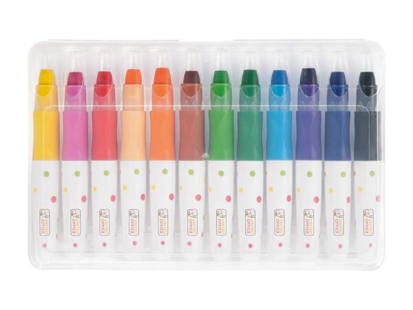 Pastelli a cera gel, 12 pezzi