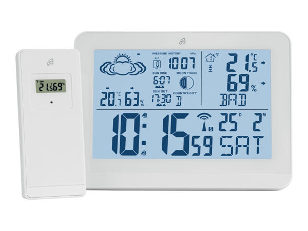 Auriol Radio-Controlled Weather Station