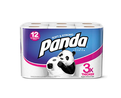 Panda 12 Double Roll Bath Tissue
