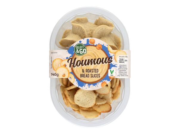 Houmous & Roasted Bread Slices