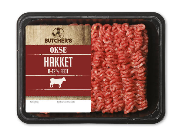 Hakket oksekød