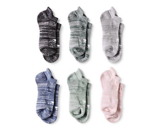 Crane
Ladies' 6-Pack Sport Socks