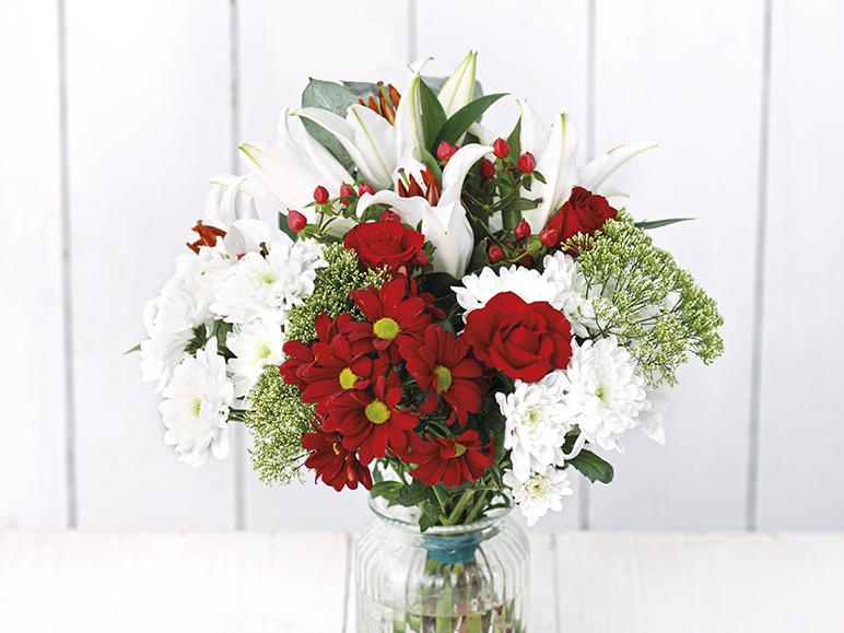 Scarlet Whisper Bouquet