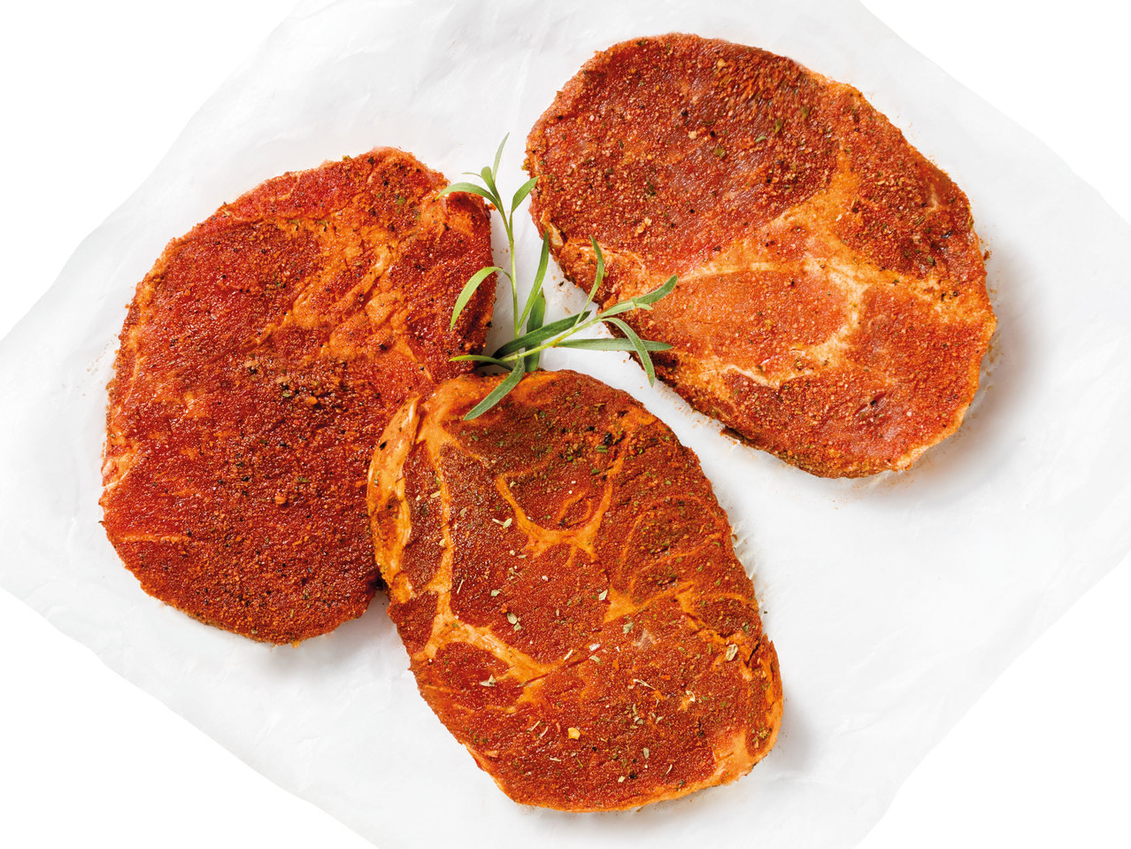 GRILLMEISTER Frische Schweinenackensteaks