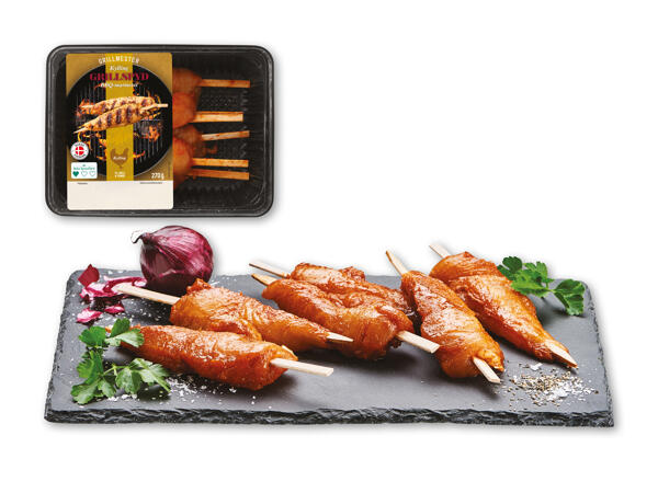Kyllingespyd med BBQ-marinade