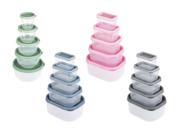 Boîtes de conservation, 5 pièces