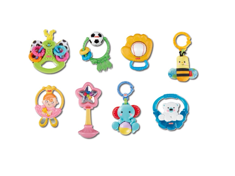 Fisher-Price Teething Ring/Rattle Toy