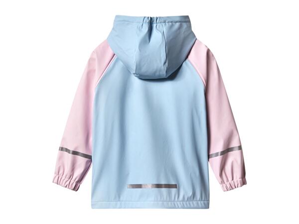 Kids' Blue & Pink Rain Jacket