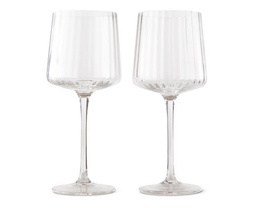Crofton 
 2-Pack Crystal Wine or Cocktail Glasses