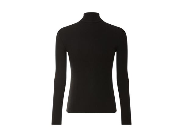 ESMARA(R) Ribstrikket rullekravetrøje