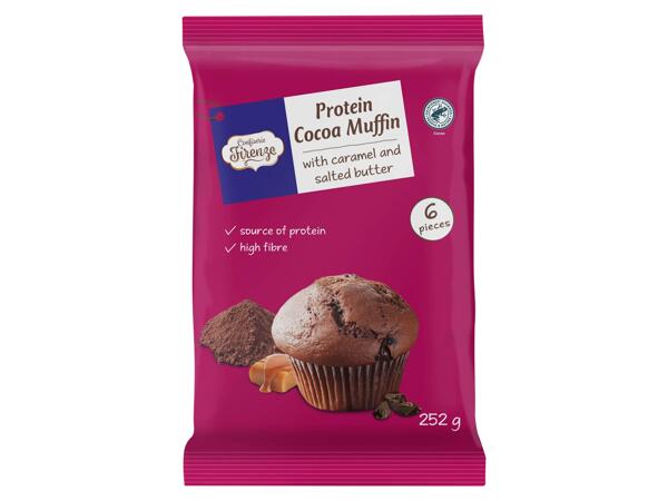 Protein cocoa muffin