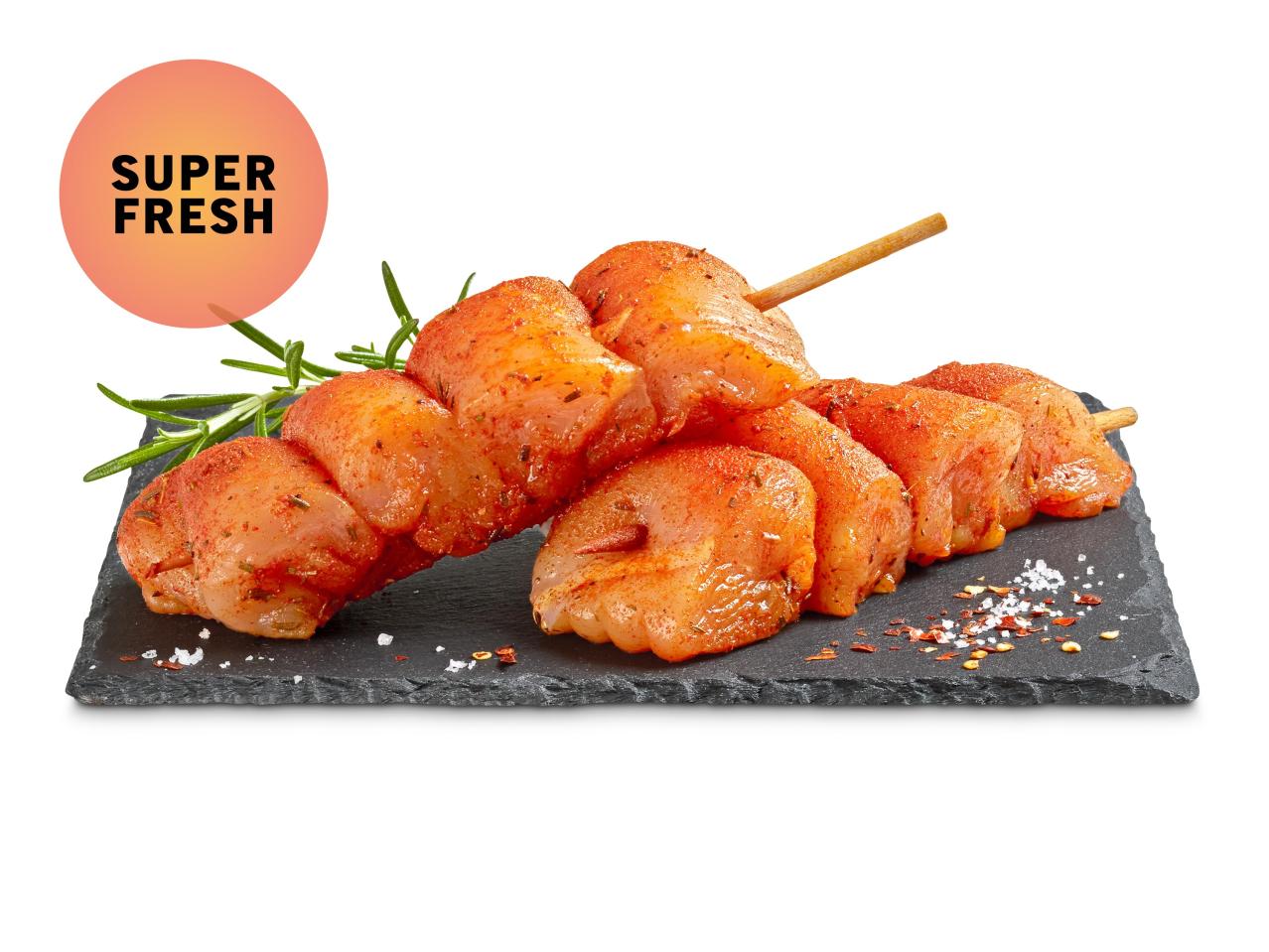 Brochettes de poulet
