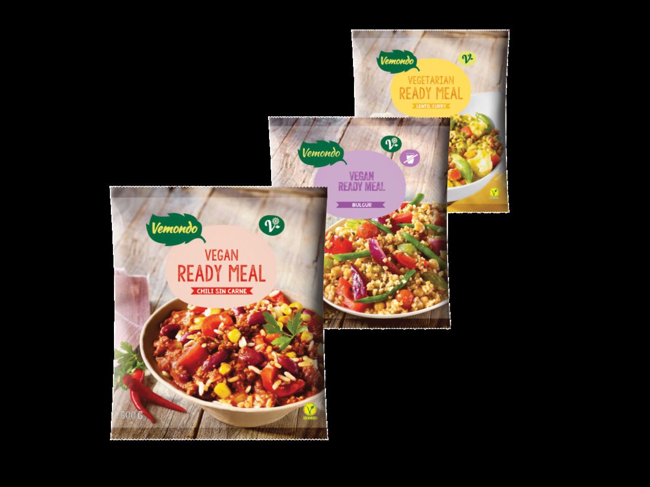 Vegan/Vegetarian Ready Meals