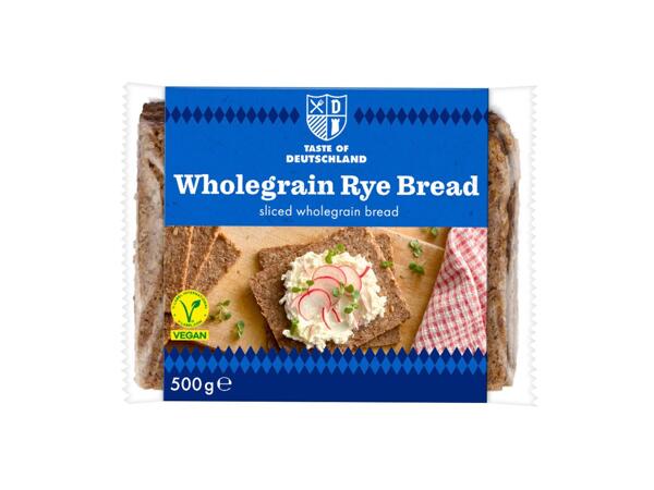 Taste of Deutschland Wholegrain Rye Bread