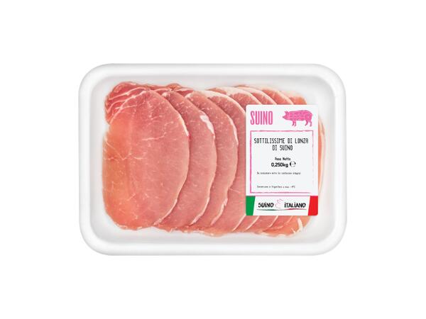 Extra Thin Pork Loin Slices