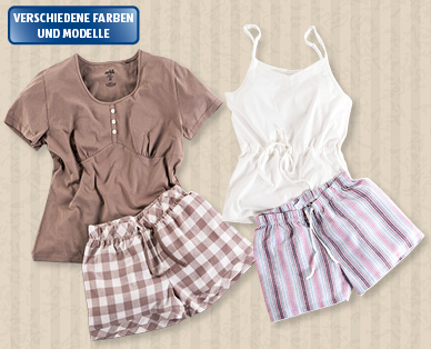 DISSIMIO Damen-Shorty-Pyjama