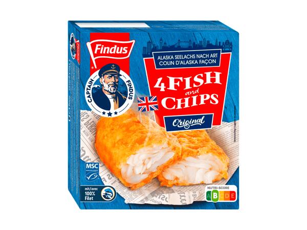 Filets de poisson Findus