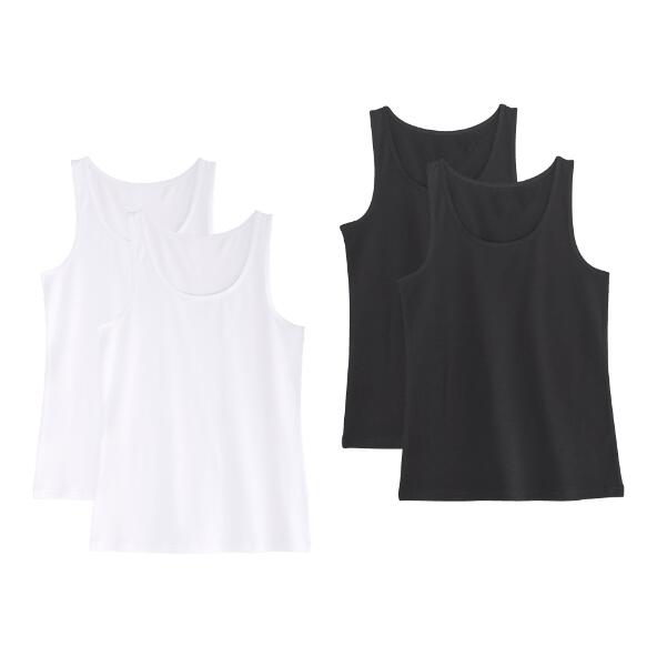 UP2Fashion(R) 				Unterhemd für Damen, 2 St.