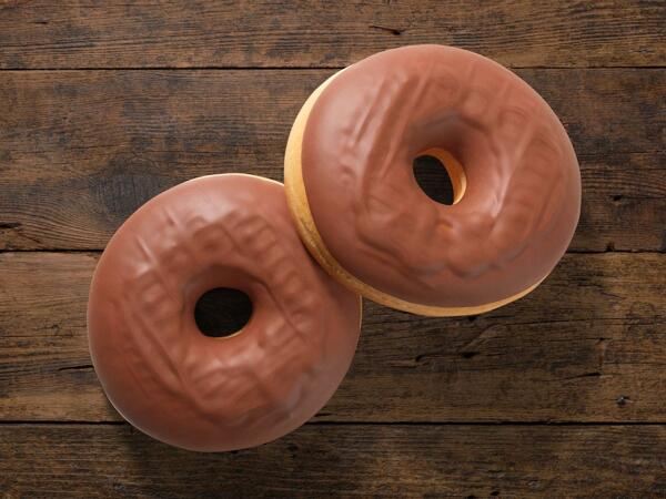 Donuts au chocolat XXL