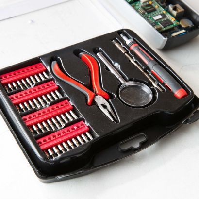Kit de mécanique de précision avec loupe