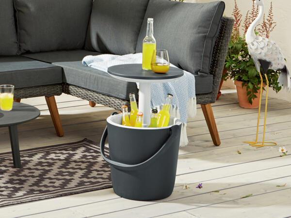 Portable Party Table With Ice Bucket