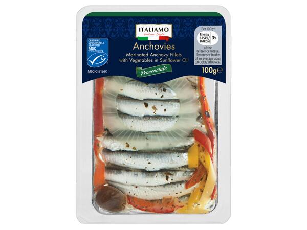 Marinated Anchovy Fillets