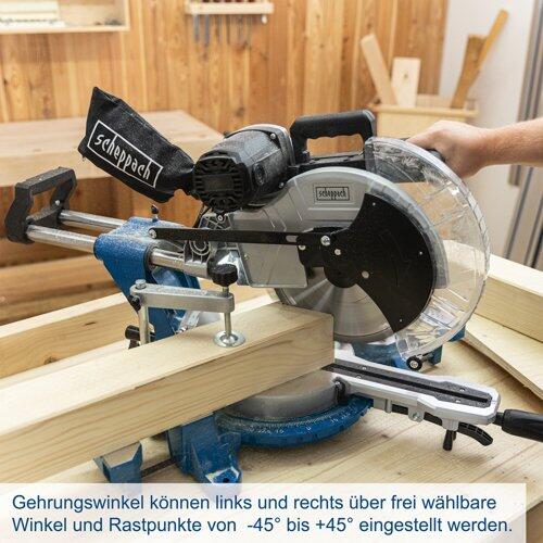 SCHEPPACH SCHEPPACH Kapp-, Zug- und Gehrungssäge HM140L
