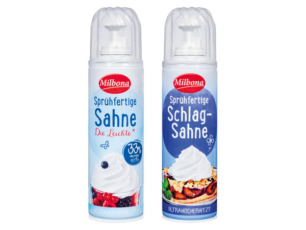 Sprühsahne