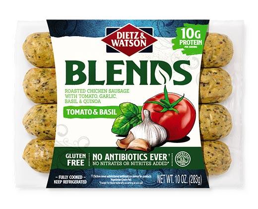 Dietz & Watson 
 Blends Chicken Sausage Tomato Basil or Italian Style