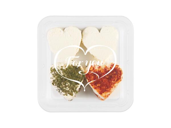 Heart-shaped Cheese