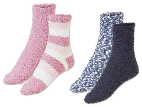 Damen Kuschelsocken, 2 Paar