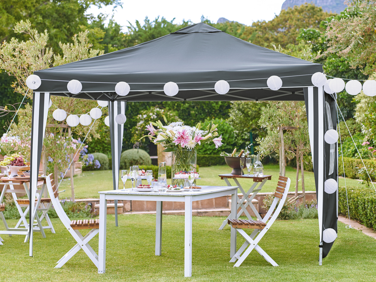 Tonnelle de jardin pliable