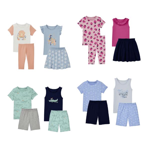 L&D(R) 				Ensemble d'été, 4 pcs