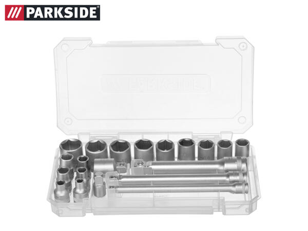 Parkside Socket / Ratchet Handle Set
