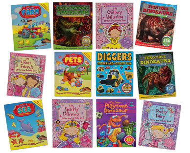 Sticker and Activity Books