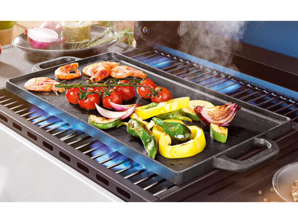Grillmeister(R) Gusseisen-Grillplatte