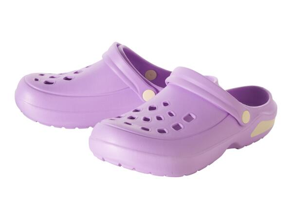 Crivit Ladies' Lilac Clogs