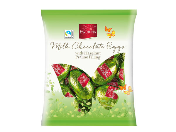 Favorina Milk Chocolate Eggs With Filling