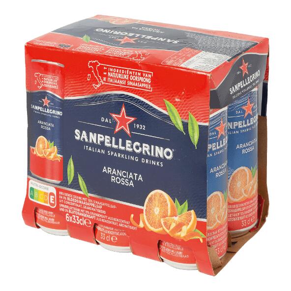 SAN PELLEGRINO(R) 				Aranciata rossa, 6 st.