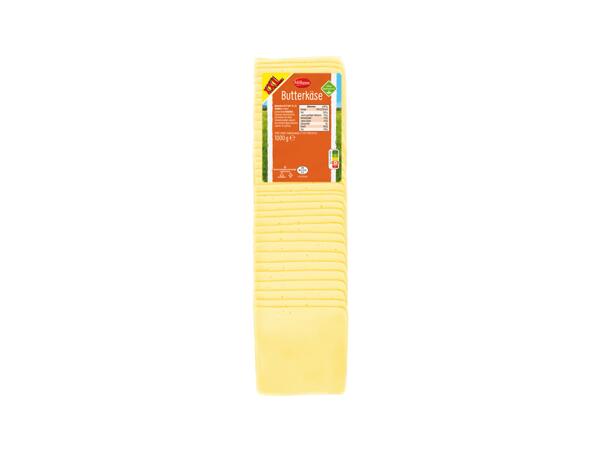 Butterkäse in Scheiben